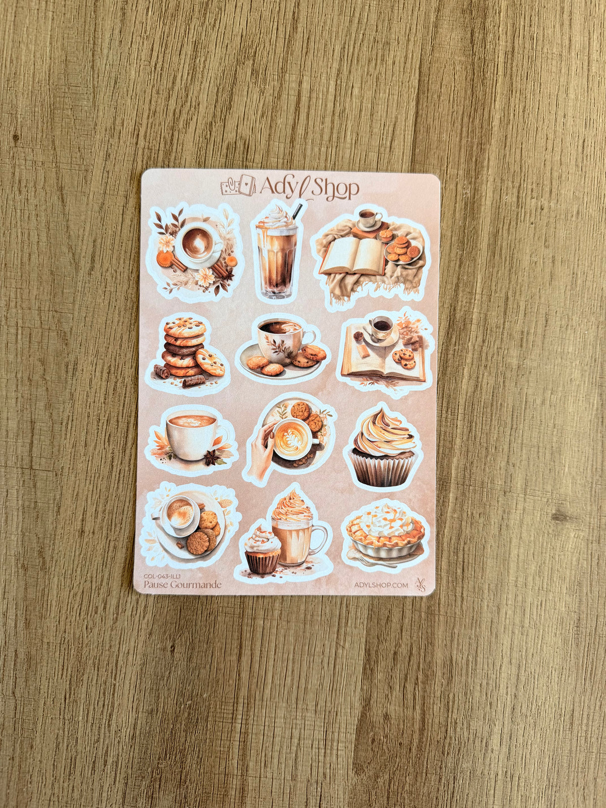 Lot de planches de stickers - Autumn Vibes 🍂