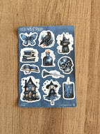 Lot de 5 planches de stickers - Halloween 🎃