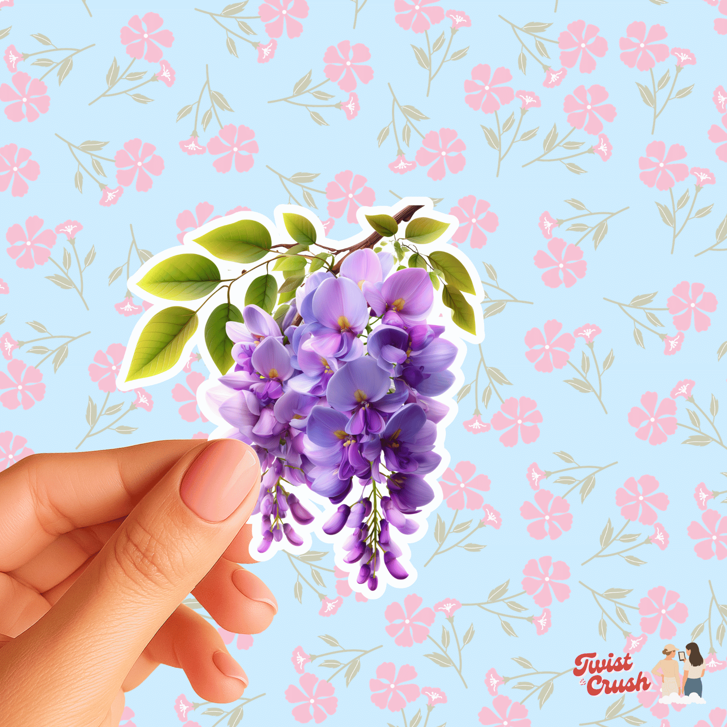 Stickers bookish - Bouquet de Lilas
