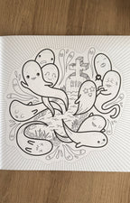 Livre de coloriage - Kawaï  Dark