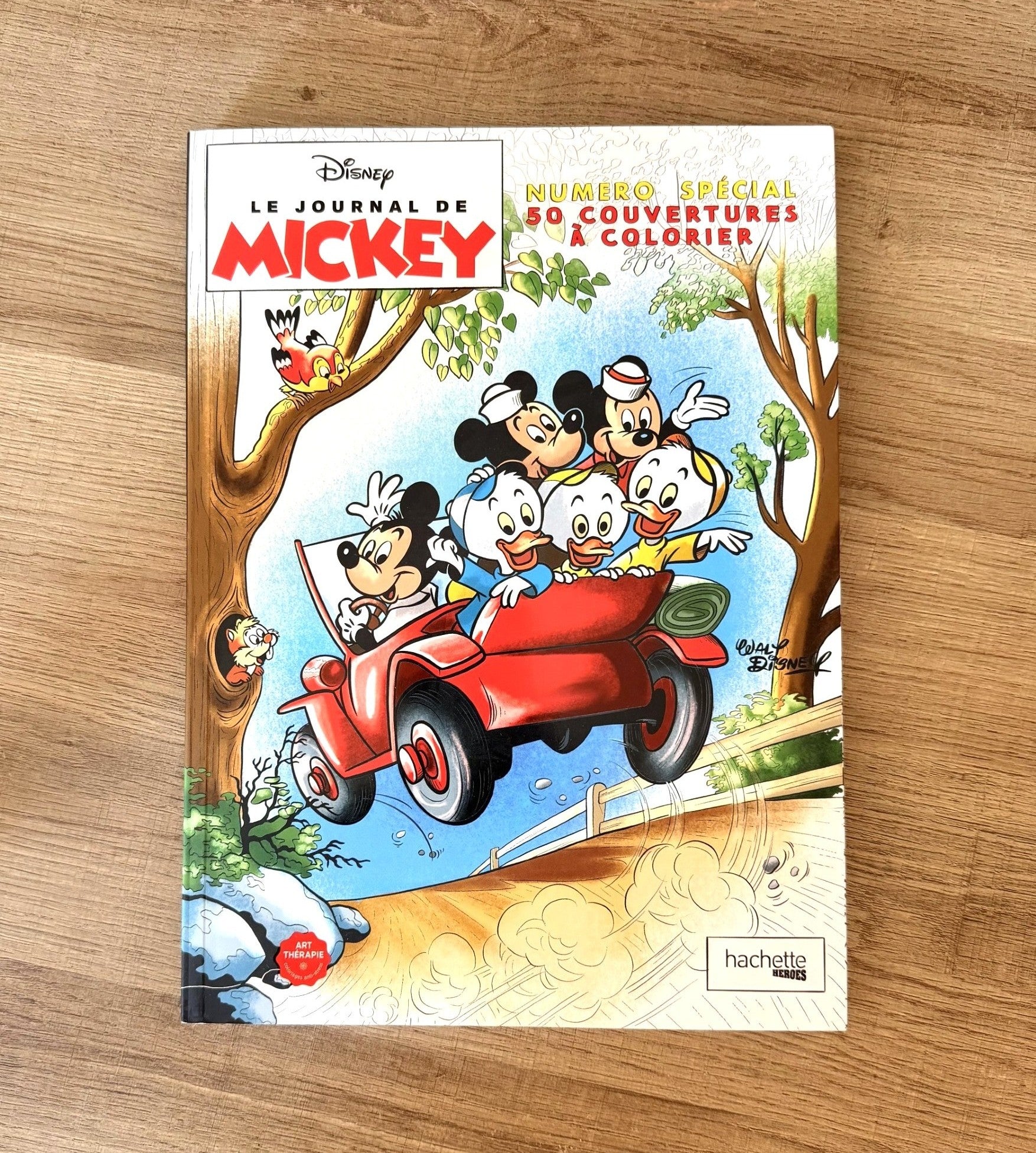 Livre de coloriage - Le journal de Mickey