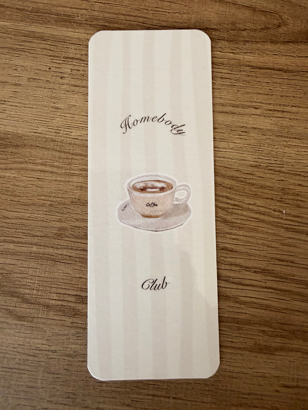 Marque-page - Homebody Club