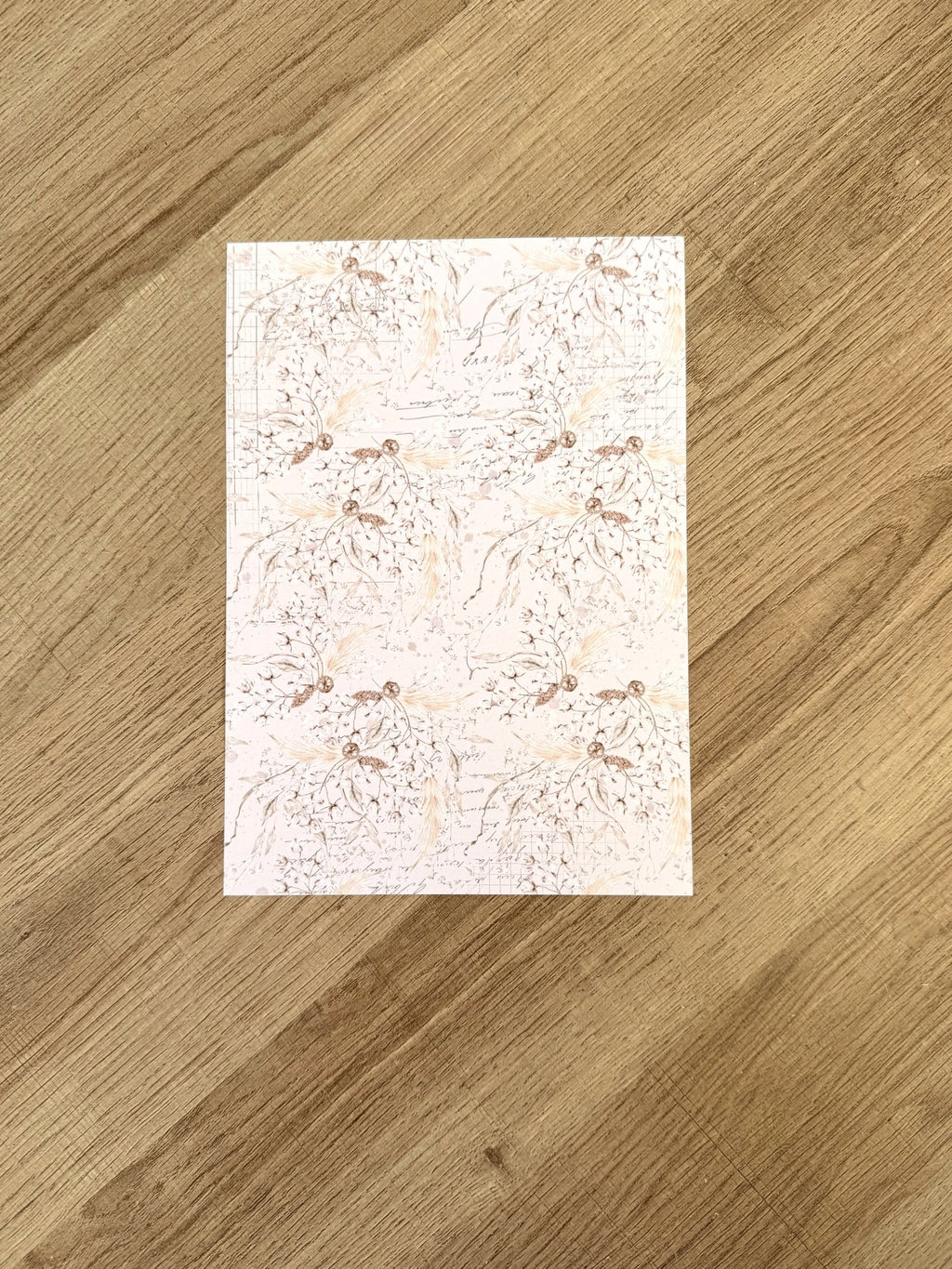 Papiers Scrapbooking - Rose poudré