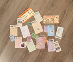 Lot de stickers - Tickets Vintage