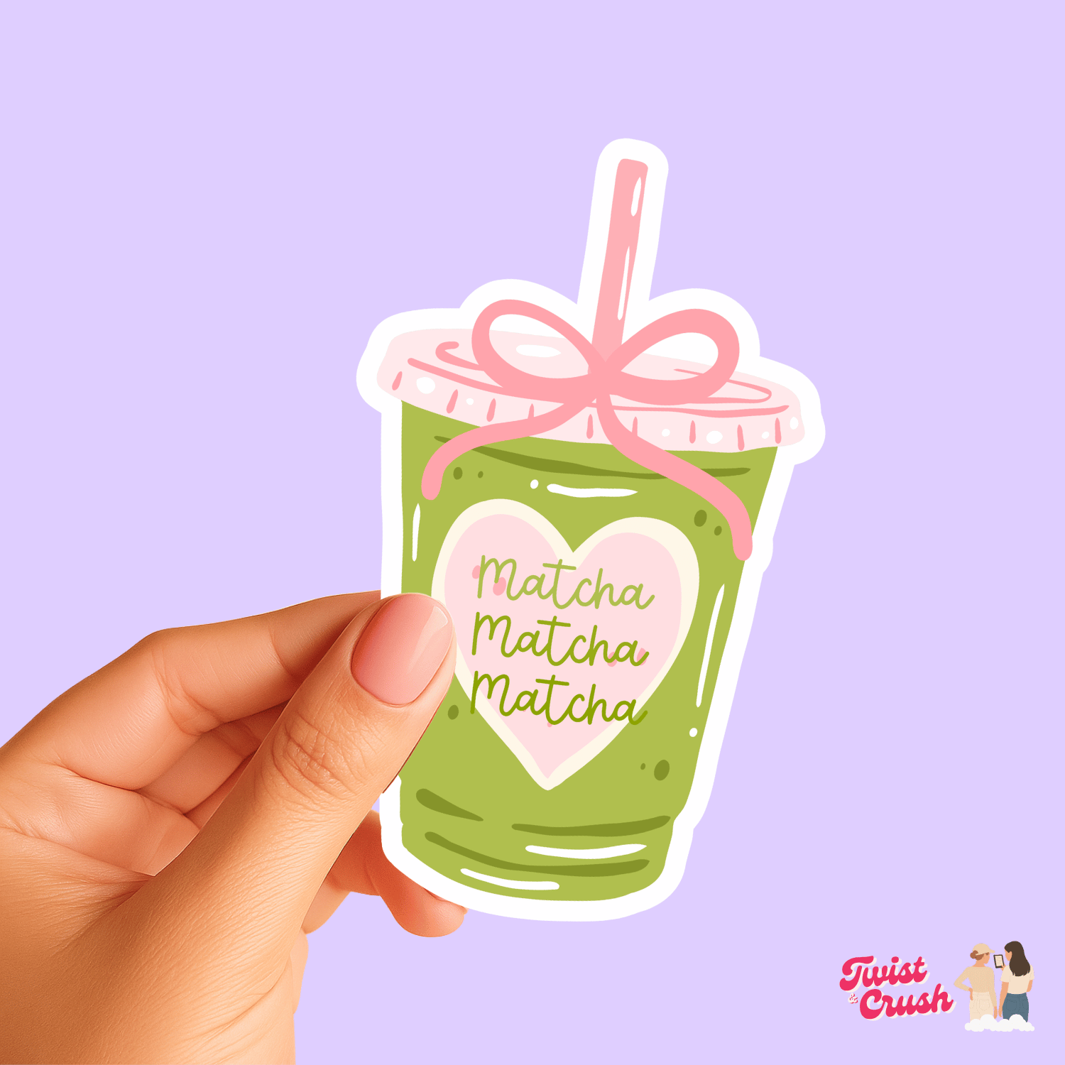 Stickers bookish - Pause Matcha