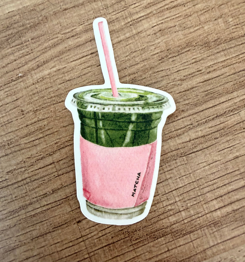 Sticker Matcha To Go