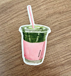 Sticker Matcha To Go
