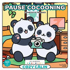 Coffret cocooning : Livre de coloriage & sa peluche panda