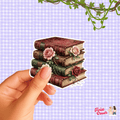 Stickers bookish - Livres Fleuris