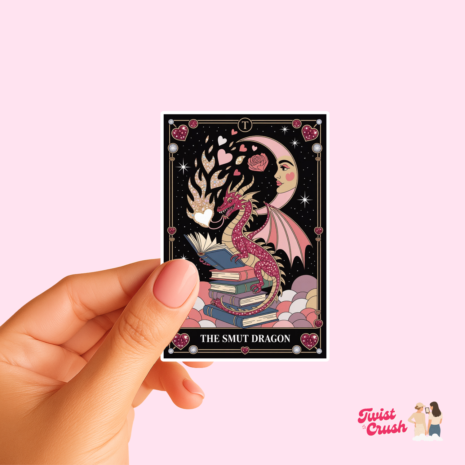 Stickers bookish - Dragon Bookish