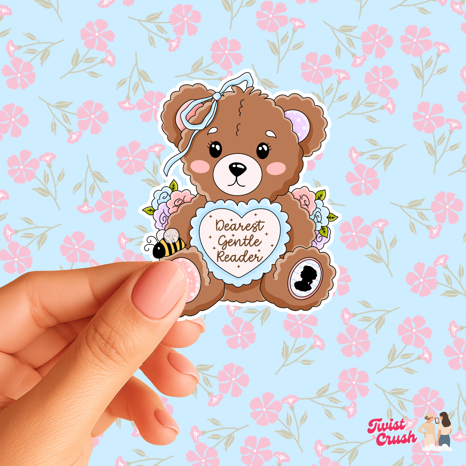 Stickers bookish - Ours En Peluche