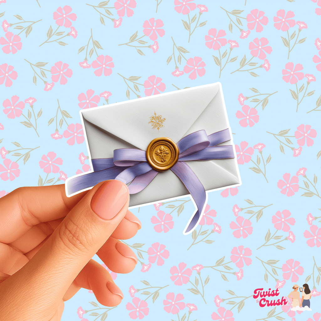 Stickers bookish - Lettre Cachetée