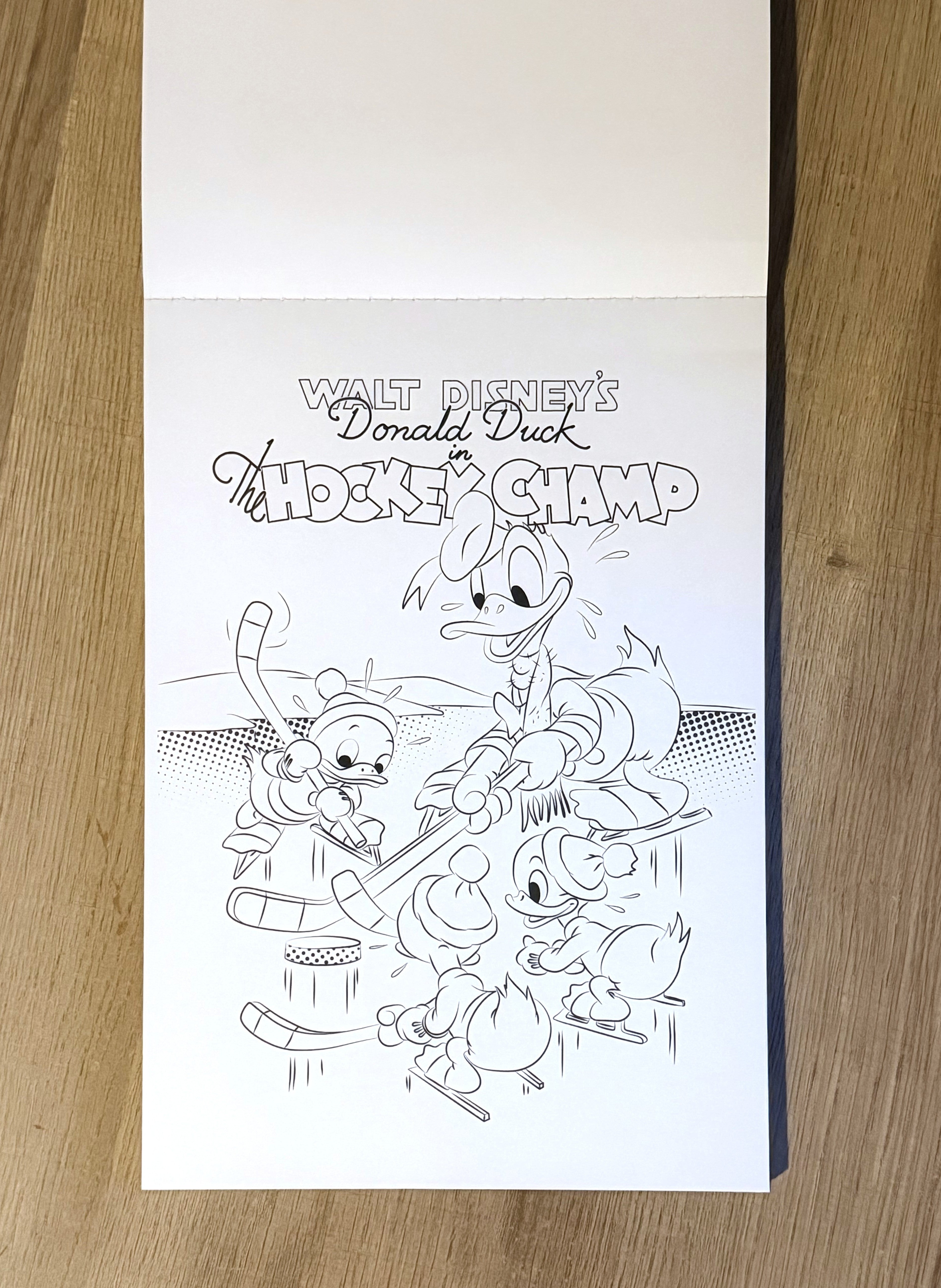 Grand bloc Disney - Les affiches mythiques à colorier