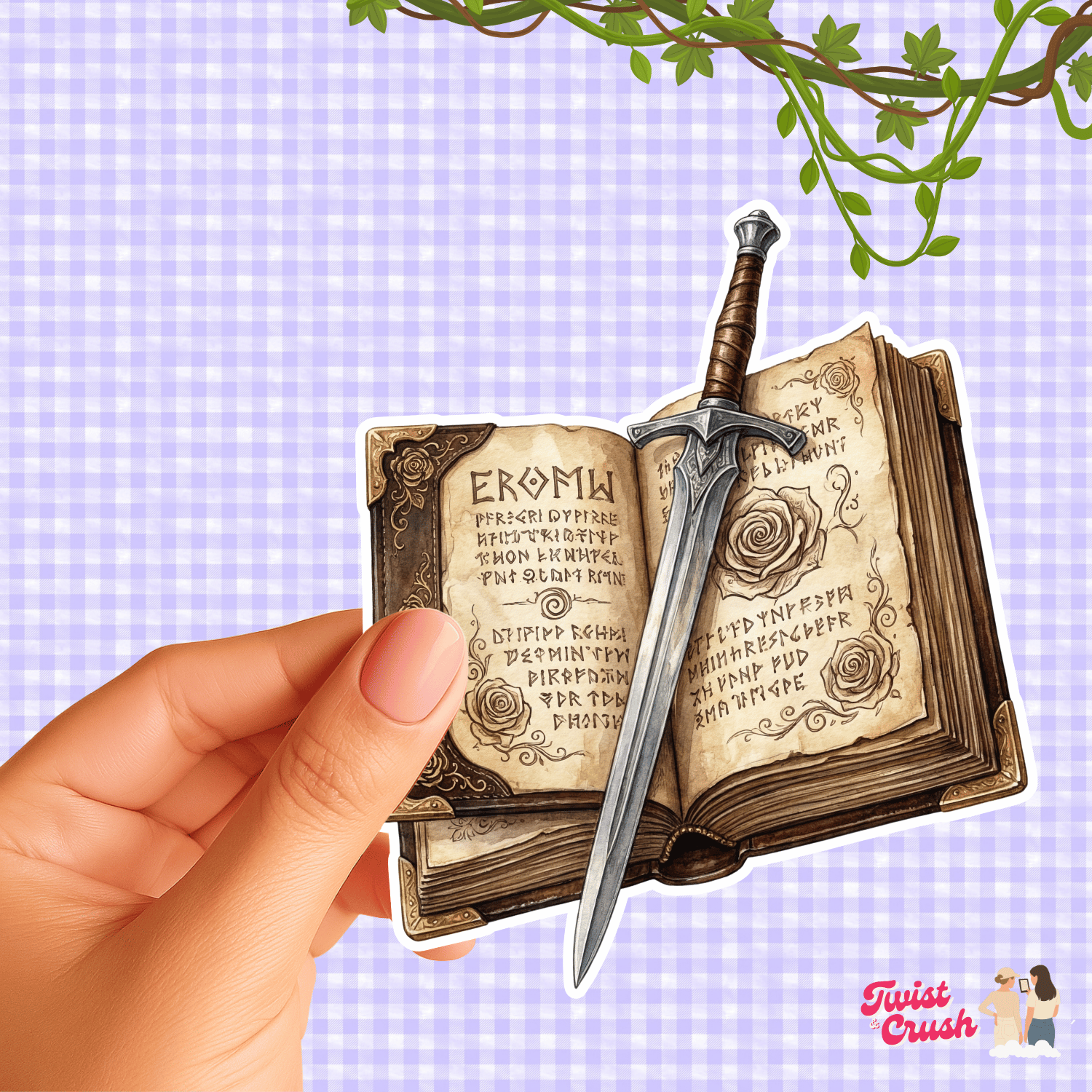 Stickers bookish - Grimoire Ancien
