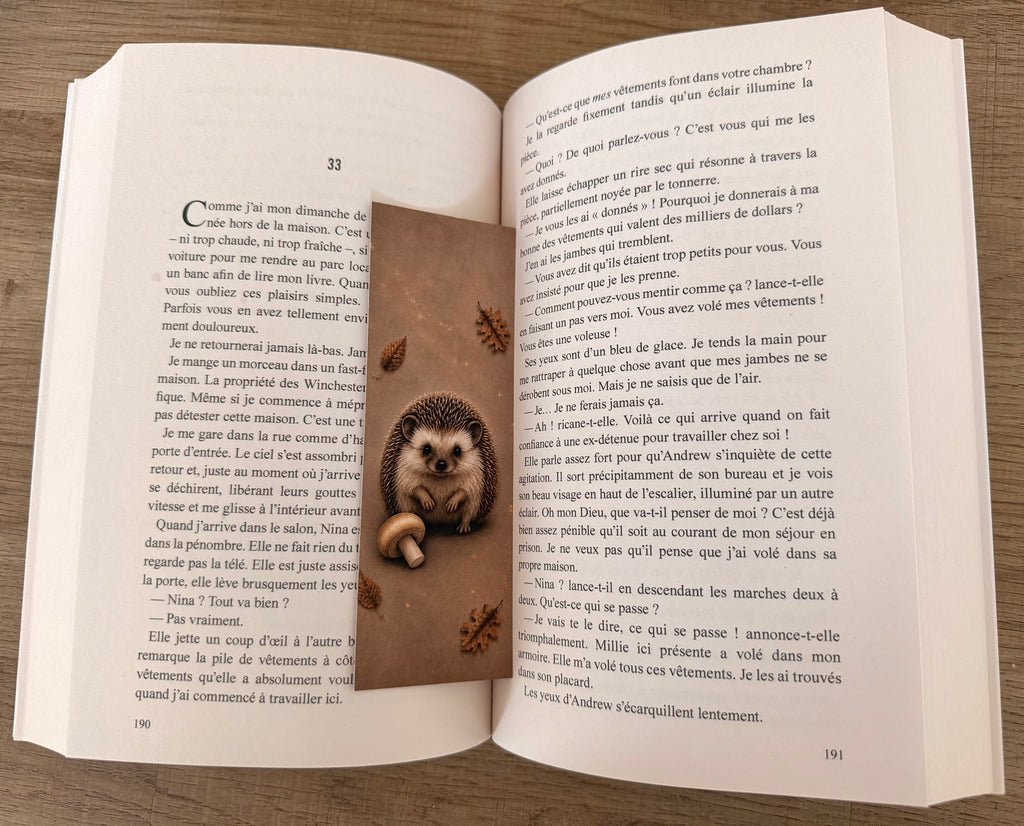 Marque-Page « Petit Hérisson »
