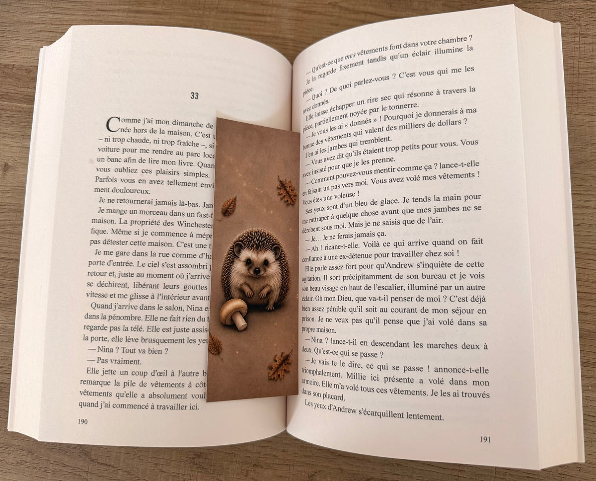 Marque-Page « Petit Hérisson »