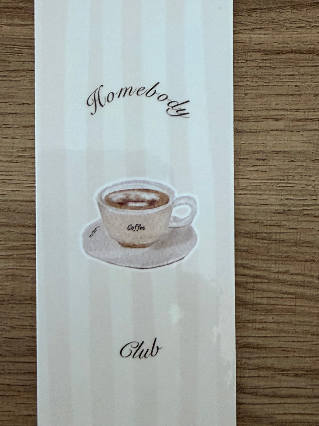 Marque-page - Homebody Club