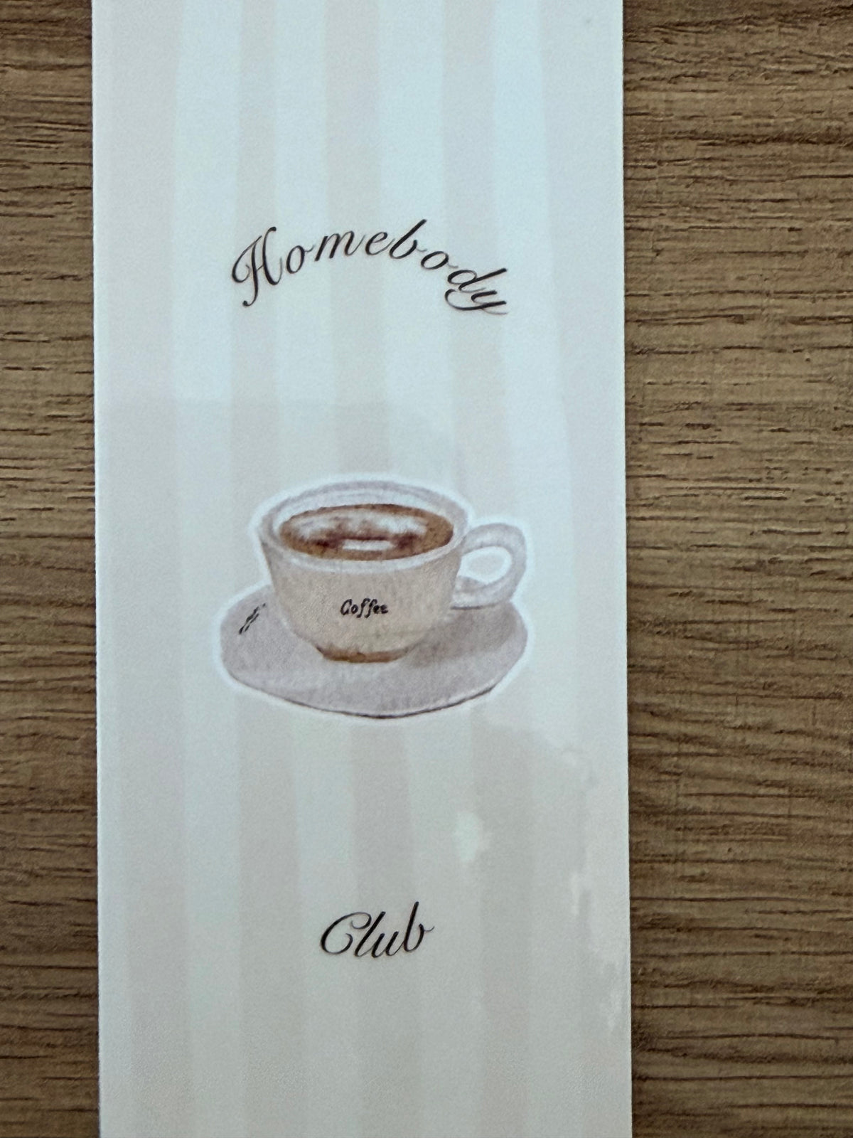 Marque-page - Homebody Club