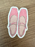 Sticker Ballerines Roses