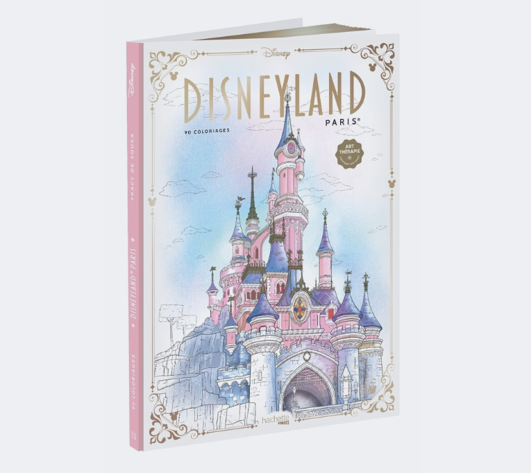 Disneyland Paris - Livre de coloriage Art Thérapie