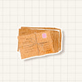 Sticker Lettres Anciennes