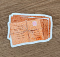 Sticker Lettres Anciennes
