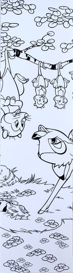 Bloc de 40 marque-pages à colorier - Babies