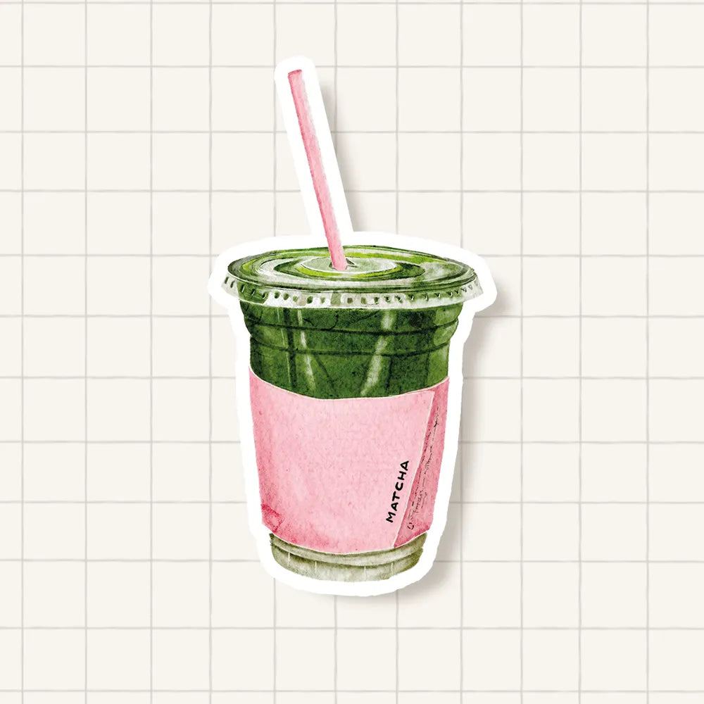 Sticker Matcha To Go