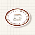 Sticker Pause Café