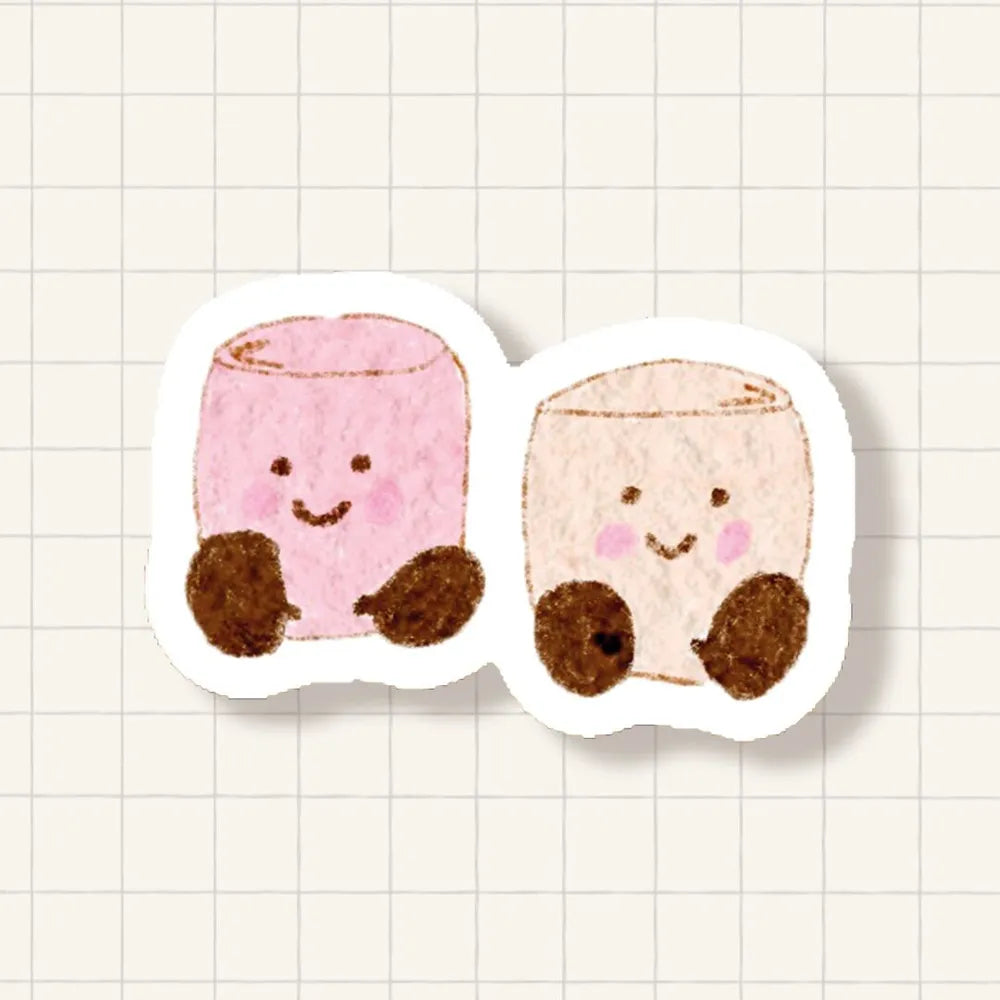 Sticker  Guimauves Kawaii