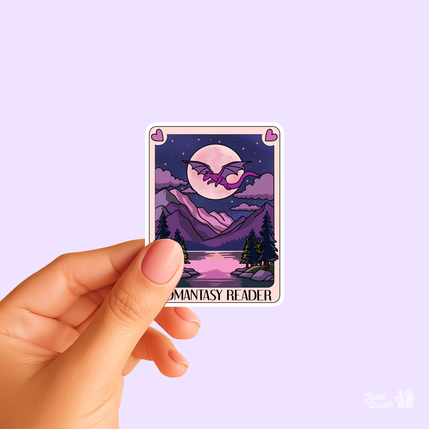 Stickers bookish - Romantasy reader