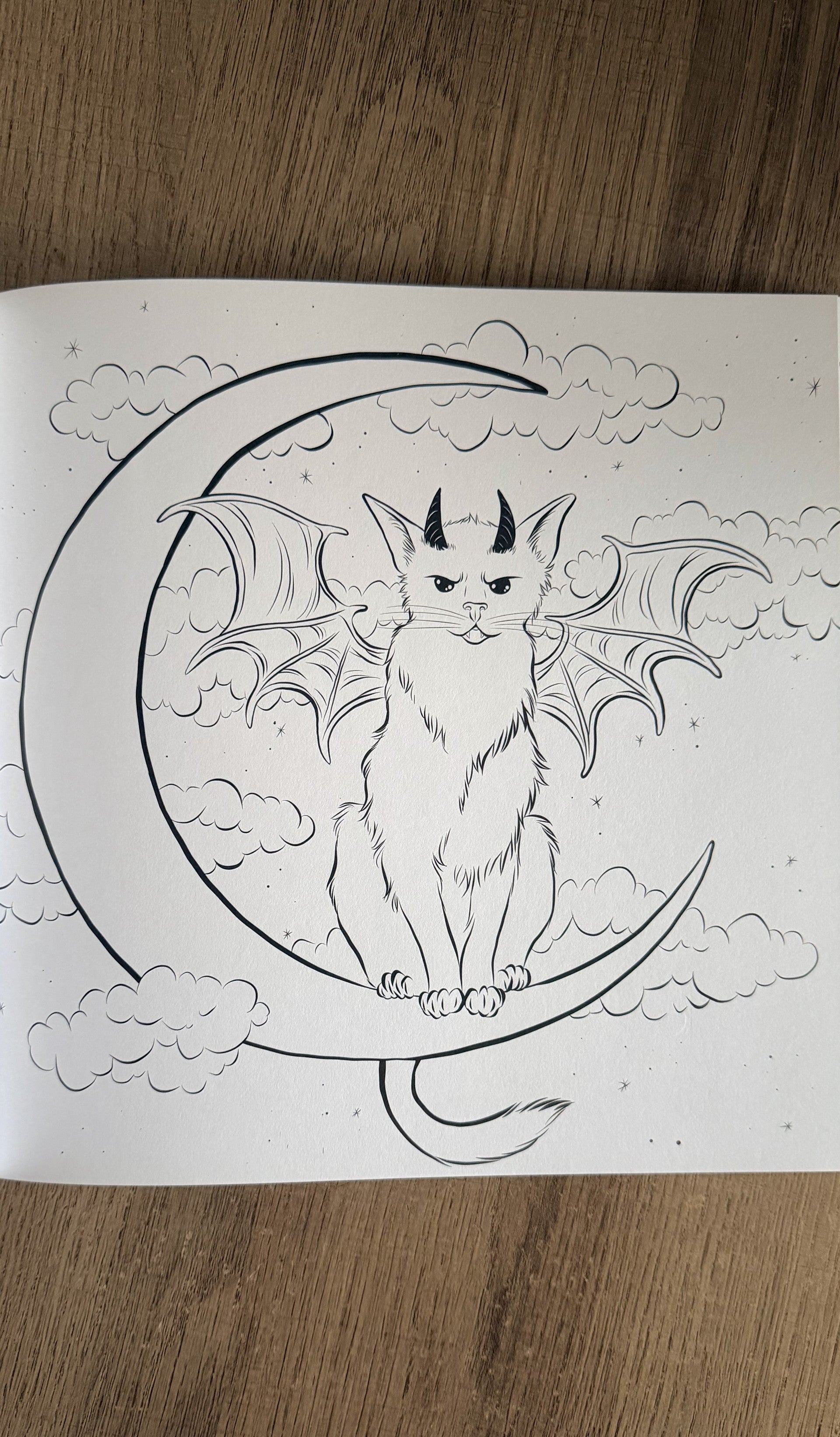 Livre de coloriage - Kawaï  Dark