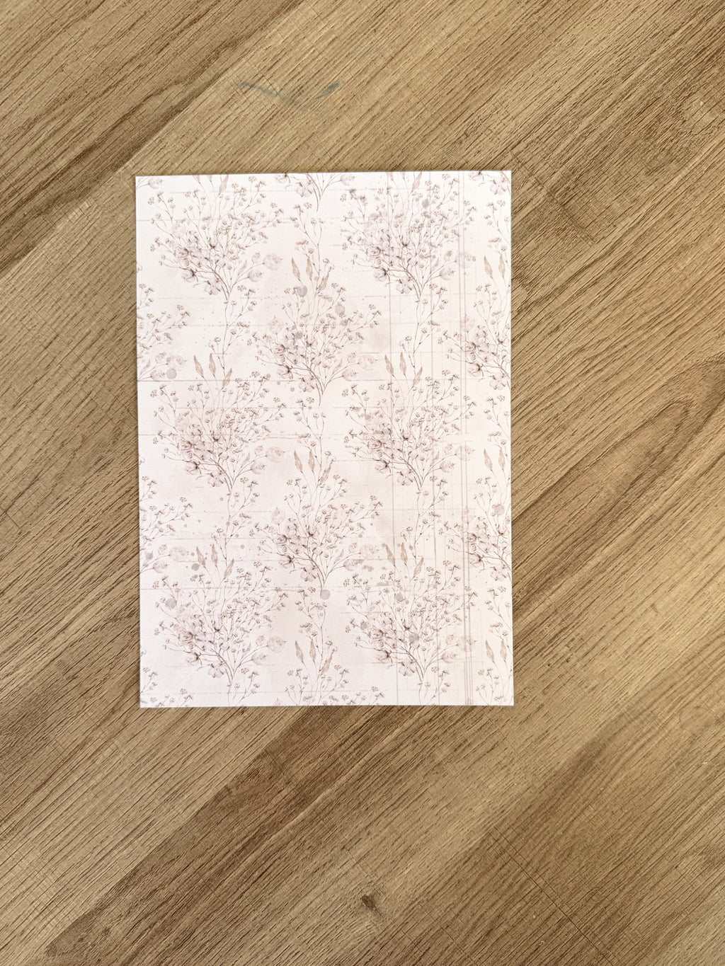 Papiers Scrapbooking - Rose poudré