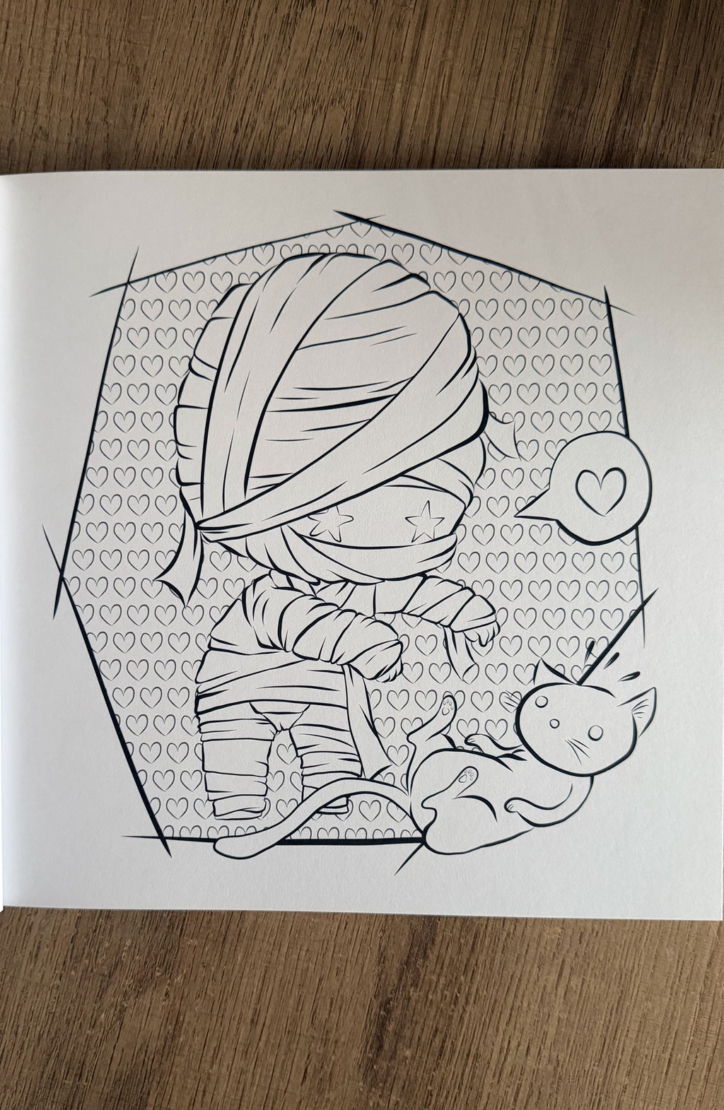 Livre de coloriage - Kawaï  Dark