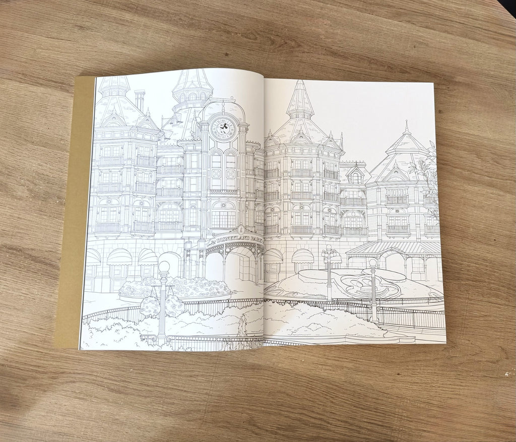 Disneyland Paris - Livre de coloriage Art Thérapie