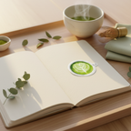 Sticker Matcha Latte - Matinée asiatique ASMR